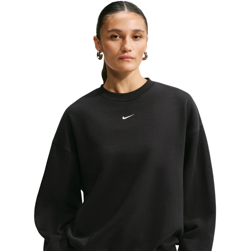 Bluza damska Nike Studio Fleece juoda IM8082 001 (L) – 3