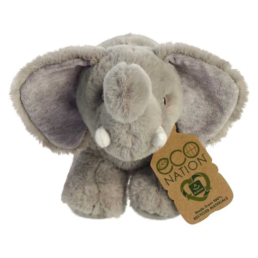 ECO NATION _7036735 AURORA Eco Nation Paminkštas žaislas Dramblys, 15 cm – 3