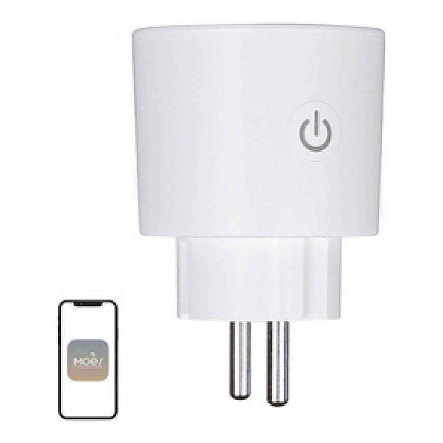 Умная розетка MOES MWP-EU16M-WH-MS – 2
