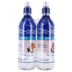 Cito-Oral Ern Cito suukaubandus tsink Junior maasika maitsega 2x 500ml