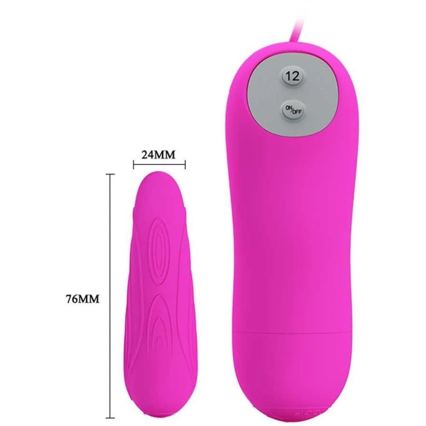 Pretty Love Clitoral Massager with Curved Tongue and Remote – 5