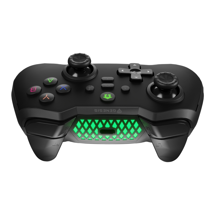 GENESIS Mangan 400 Musta Bluetooth Pad-ohjain Analoginen/Digitaalinen Android, MAC, Nintendo Switch, – 4