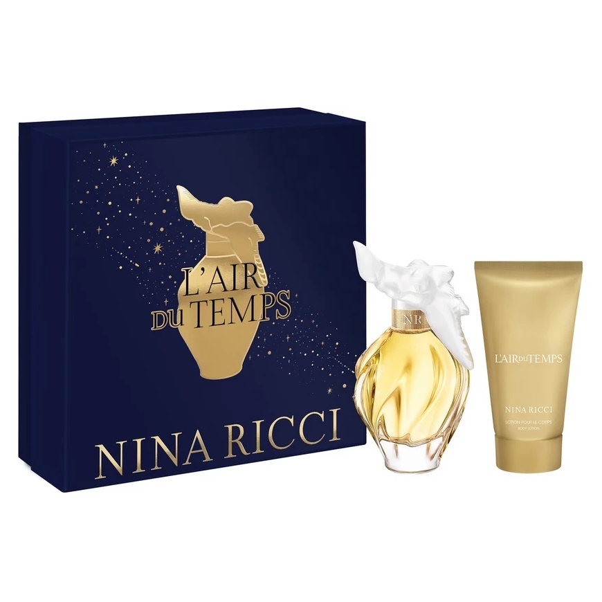 Set Nina Ricci: L'Air du Temps Eau De Toilette For Women, 100 ml + L'Air du Temps Hydrating Losjonas kūnui, 75 ml