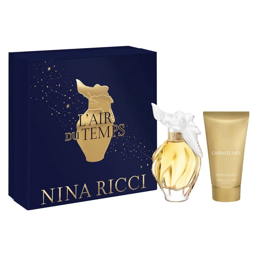 Nina Ricci komplekts: L'Air du Temps tualetes ūdens sievietēm, 100 ml + L'Air du Temps mitrinošs ķermeņa losjons, 75 ml – 2