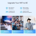 TP-Link Deco XE75 Pro (3-pack) Трехдиапазонный (2,4 ГГц / 5 ГГц / 6 ГГц) Wi-Fi 6E (802.11ax) Белый В