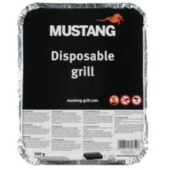 MUSTANG Vienkartinė grilis 27x22x5cm 500g