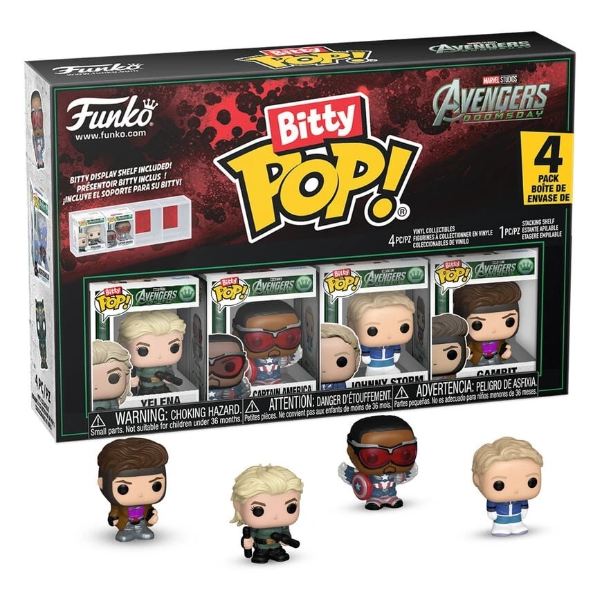 Funko Blister 4 figūriņas Bitty POP