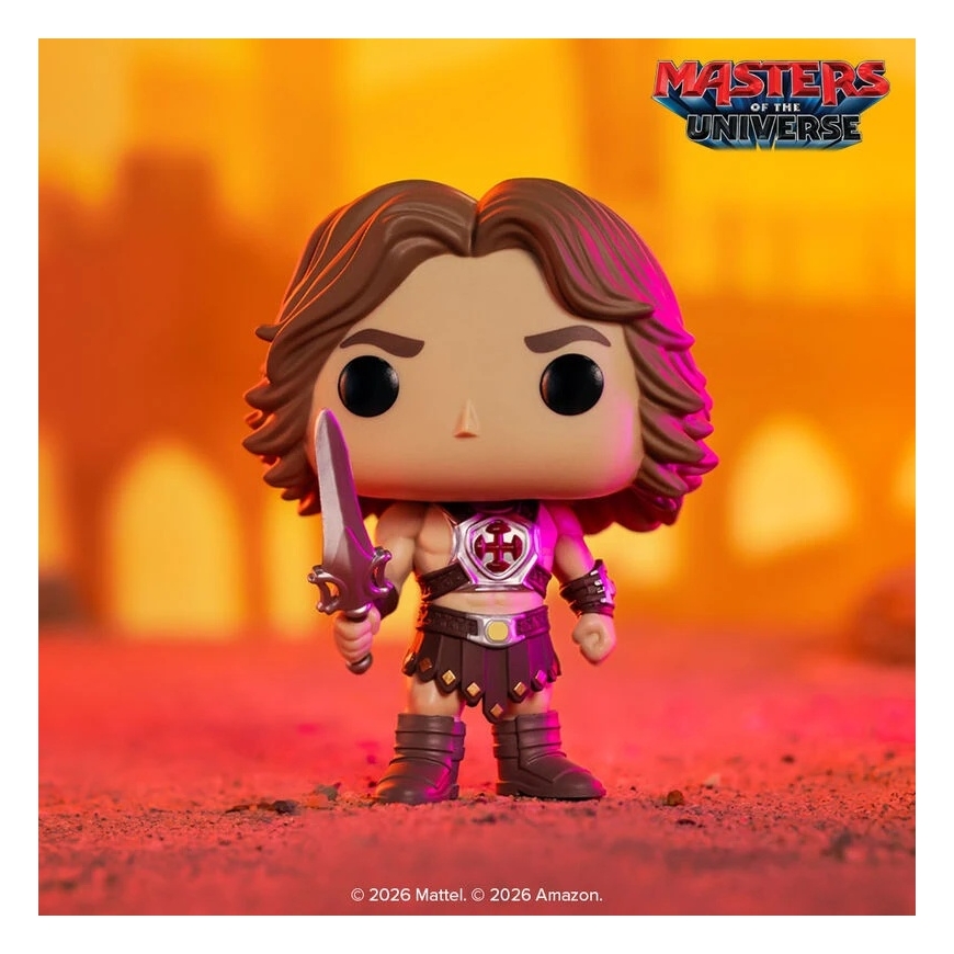 FUNKO POP! Vinüülkuju: Universumi isandad - He-Man, 9 cm – 3