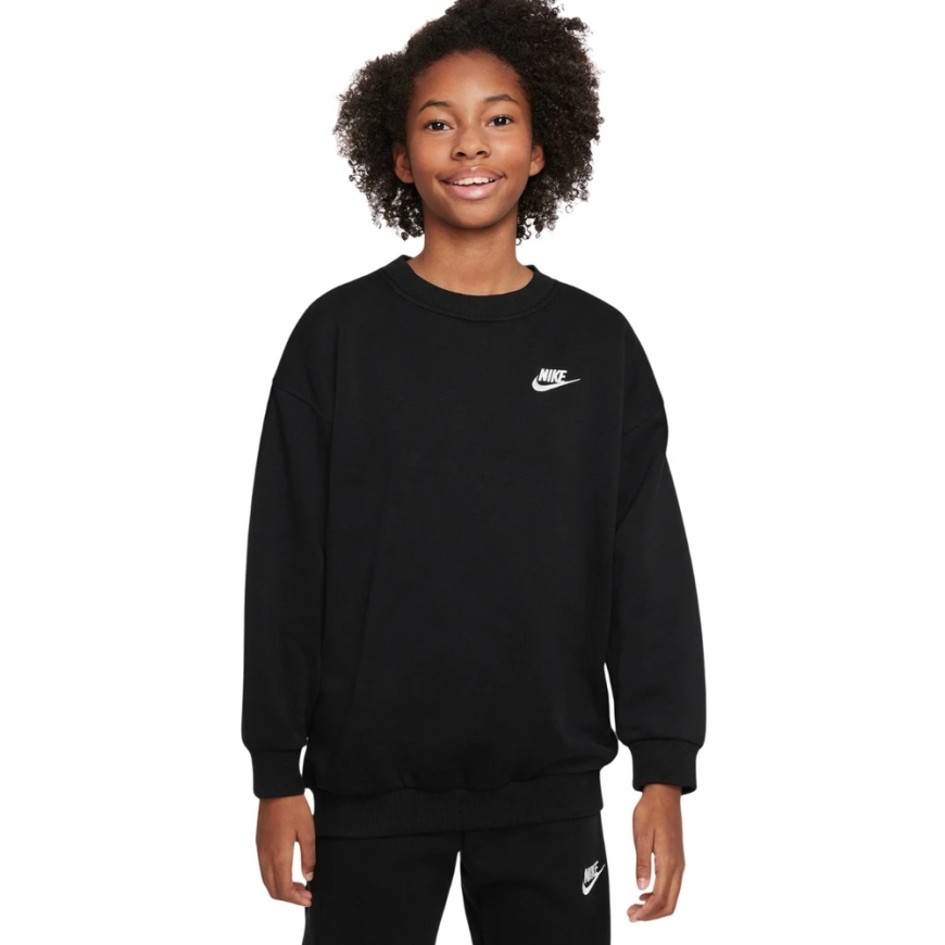 Nike Sportswear Club Fleece Laste Dres Black FD2923 010