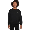 Детский свитшот Nike Sportswear Club Fleece черный FD2923 010 Детский свитшот Nike Sportswear Club Fleece черный FD2923 010