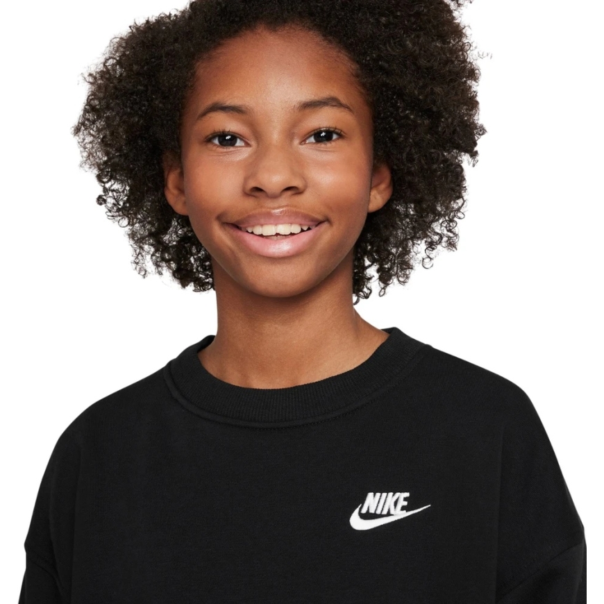 Nike Sportswear Club Fleece Bērnu Džemperis Melns FD2923 010 – 3