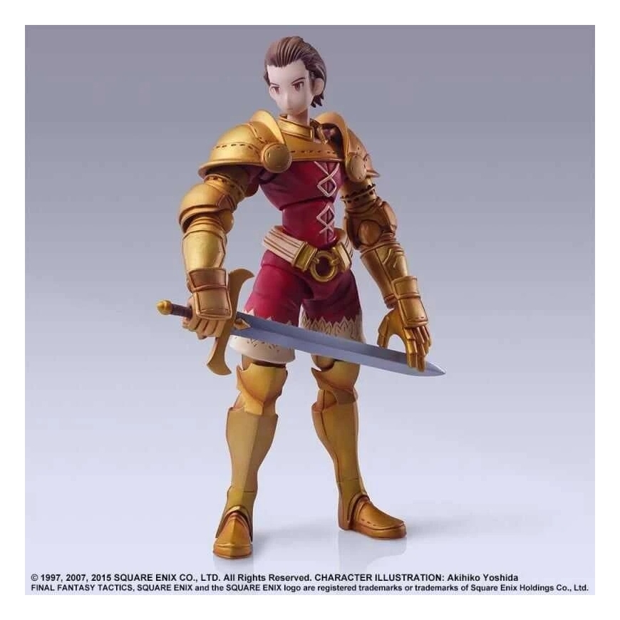 Square Enix Final Fantasy Tactics Bring Arts Delita Heiral figūriņa, 14 cm – 2