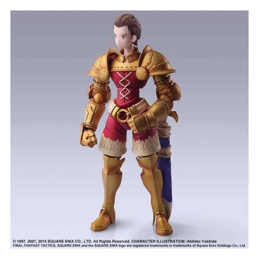 Square Enix Final Fantasy Tactics Bring Arts Delita Heiral -figuuri, 14 cm – 3