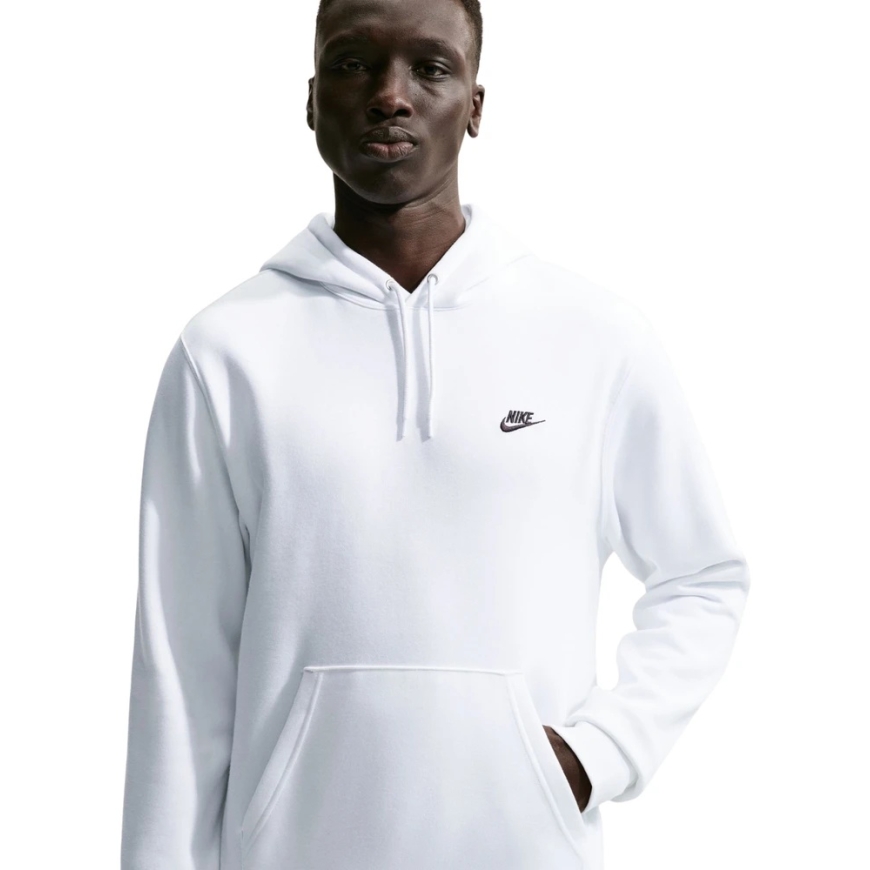 Мужская толстовка Nike Club BB белая FN3859 100 (XL) – 3