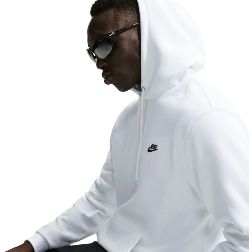 Мужская толстовка Nike Club BB белая FN3859 100 (XL) – 5