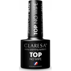 Claresa Claresa Top No Wipe pealset ülemise katte hübriidlakile ilma