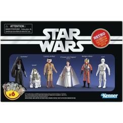 Hasbro Star Wars: Uusi toivo Retro-kokoelma 6 hahmoa 9,5 cm