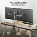LogiLink Monitor Holder 2x 17-32 inches, 10kg max per arm LogiLink Monitor Holder 2x 17-32 inches, 10kg max per arm