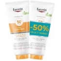 Eucerin Oil Control Dry Touch Sun Gel Cream Ultra Light SPF 50+ sunscreen, 2 x 200 ml