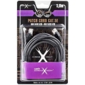 Natec Patchcord Cat.5e 5 m juodas Natec Patchcord Cat.5e 5 m juodas