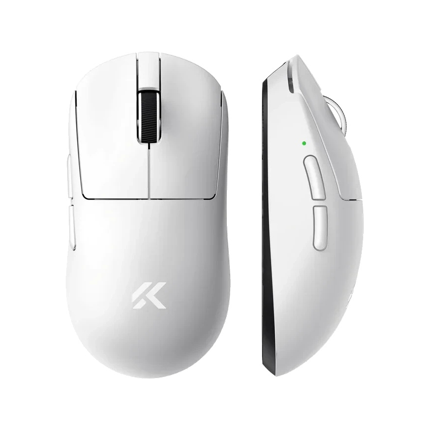 MCHOSE A7 V2 Ultra Wireless Belaidė Žaidimų Pelė | Baltas