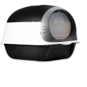 ATL ZW51A Cat Litter Box 50x35x36cm Black White + Scoop ATL ZW51A Cat Litter Box 50x35x36cm Black White + Scoop