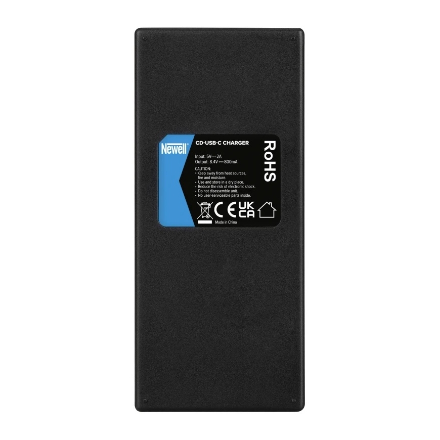 Aku Laadija - Newell CD-USB-C Kolmekanaline Laadija Nikon EN-EL14 Akudele Must – 3