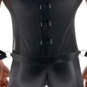 Svenjoyment Bondage Men's Jumpsuit and Cuffs S