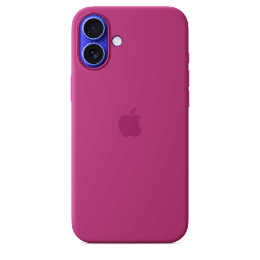 Apple iPhone 16 Plus Silicone Case with MagSafe - Fuchsia MYYE3ZM/A – 2