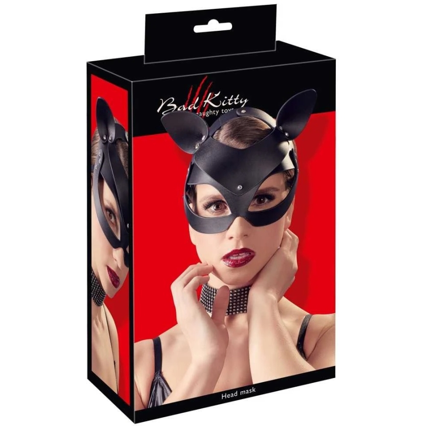 Bad Kitty Cat Mask Crystal