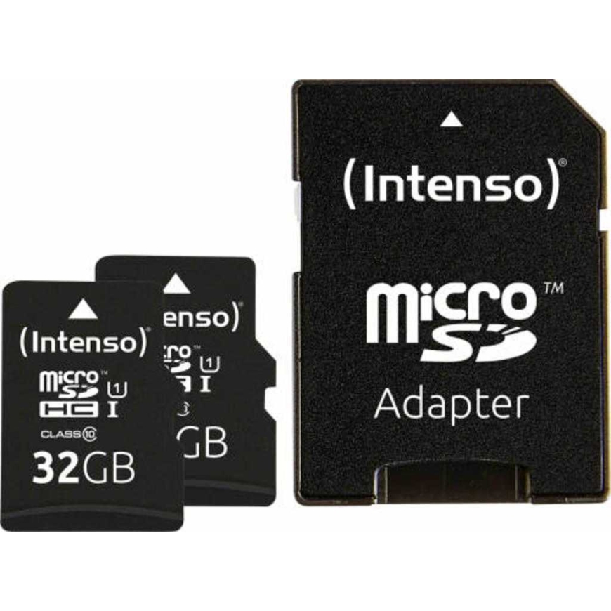 Intenso Intenso Premium 2x32GB micro SDHC Klass 10 + adapter