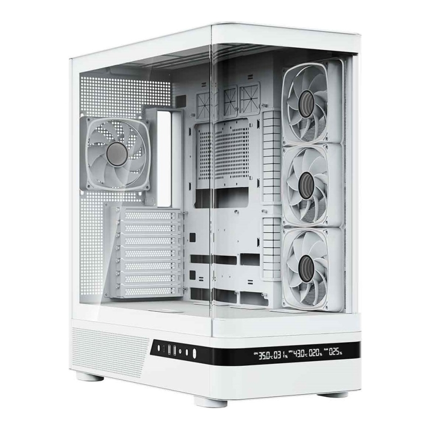 MODECOM Volcano AQ200 ARGB Midi White – 5