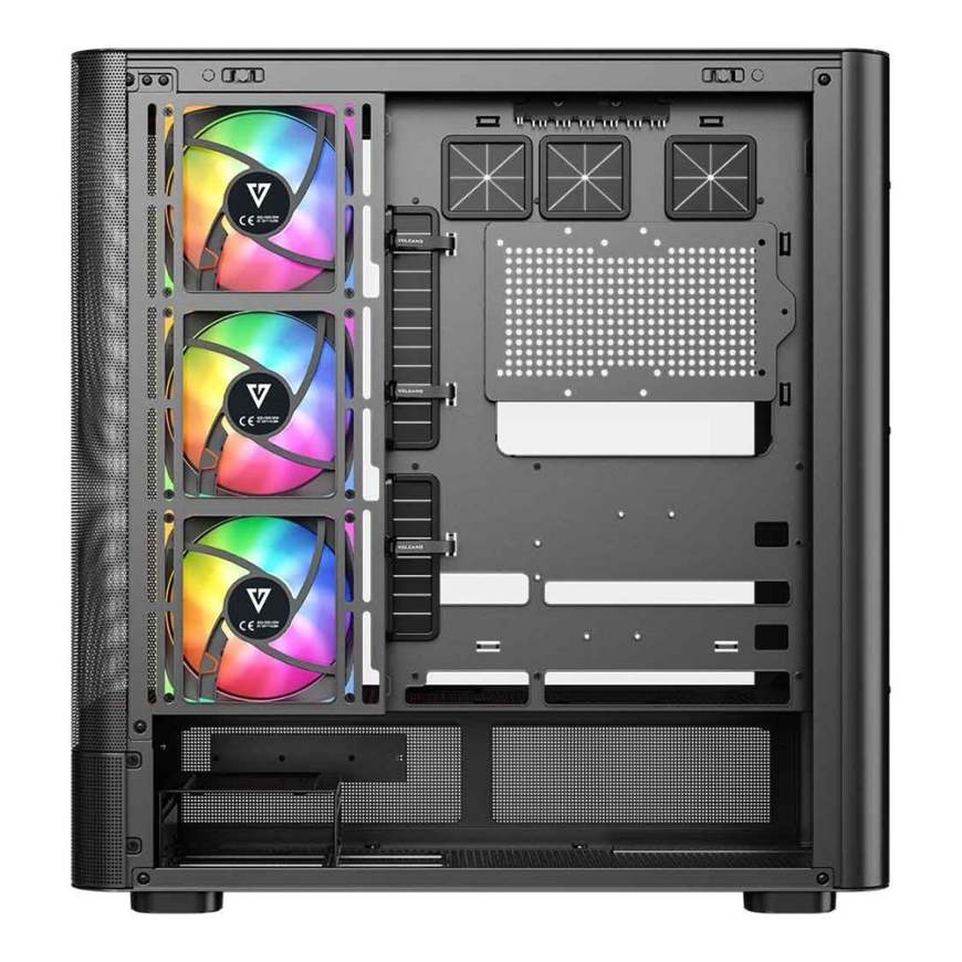 MODECOM Volcano Volcano AQ300 ARGB Midi Musta – 5