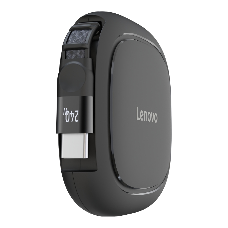 Lenovo USB kabelis USB 2.0 1,2 m USB C 0,48 Gbit/s 240 W Juoda – 4