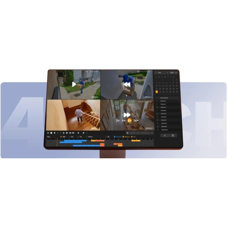 Imou N118-8P IP-registraator 18-kanaliline 8-PoE – 3