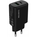 Canyon OnCharge 200 20W 1xPD 1xQC EU Чёрный Canyon OnCharge 200 20W 1xPD 1xQC EU Чёрный
