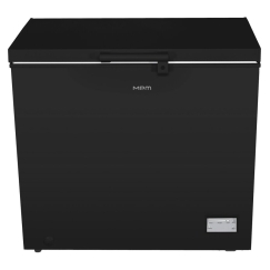 Šaldiklis MPM-206-SK-18, talpa 198 l, 91 × 85 cm, inverterinė kompresorius, juodas