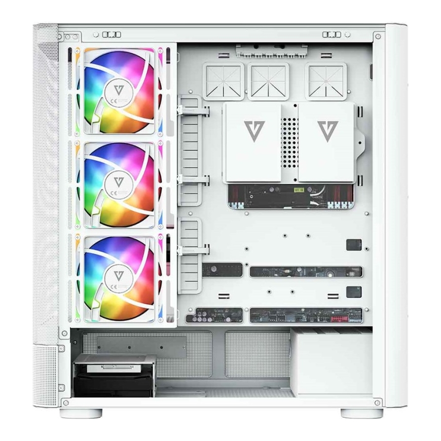 MODECOM Volcano Volcano AQ300 ARGB Midi White – 5
