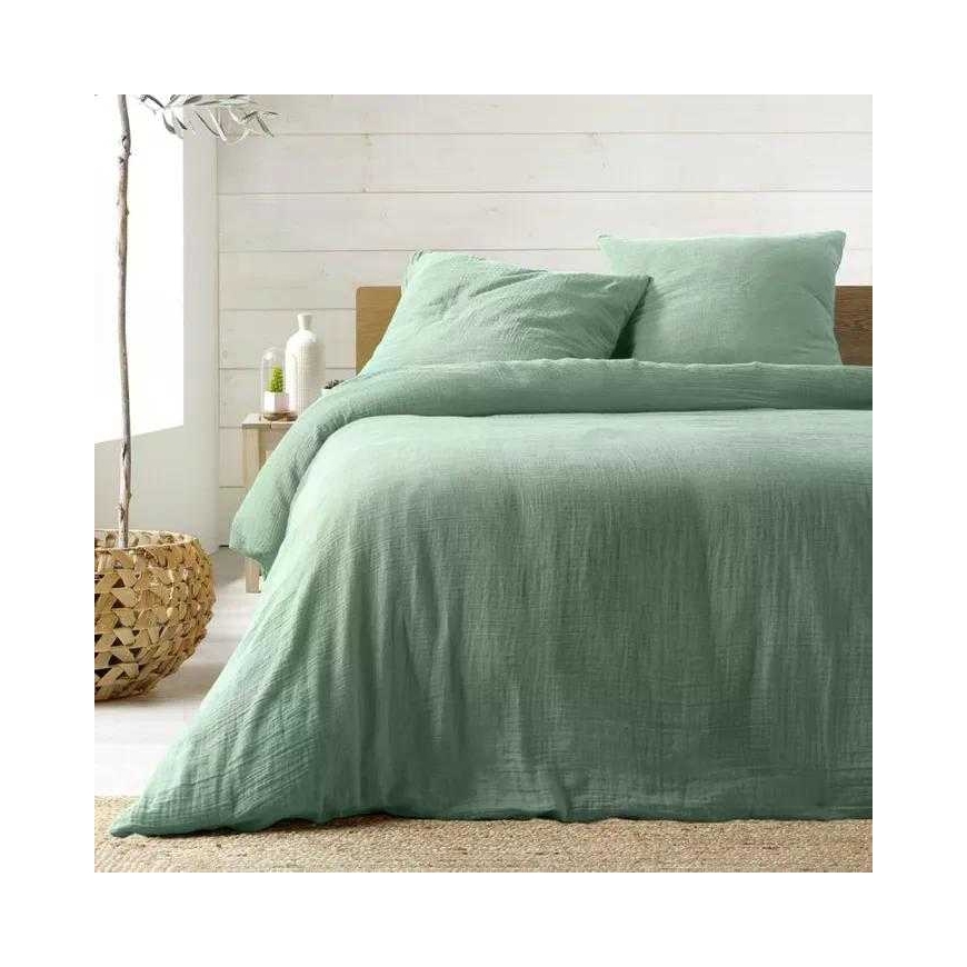 Douceur d`Interieur voodipesu komplekt ANGELIA Roheline 240x220cm, 63x63cm