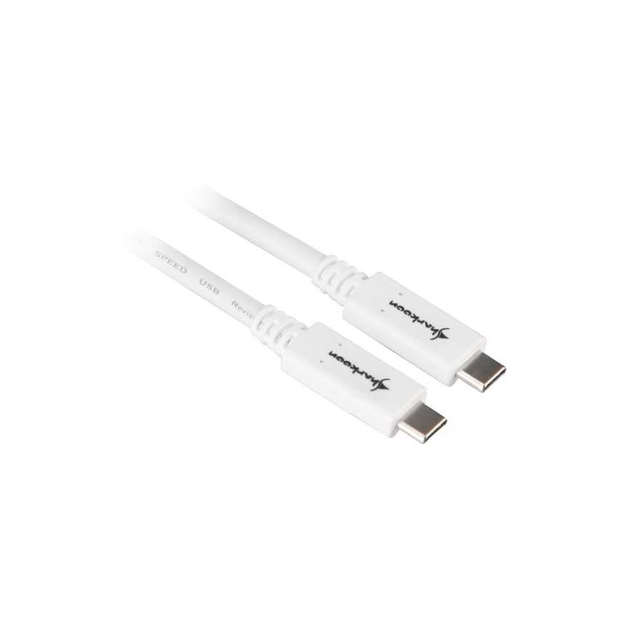 Sharkoon Кабель USB 3.1 C-C белый 0.5м