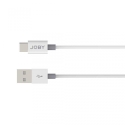 Joby Lataus- ja synkronointikaapeli USB-A - USB-C 1,2 m valkoinen
