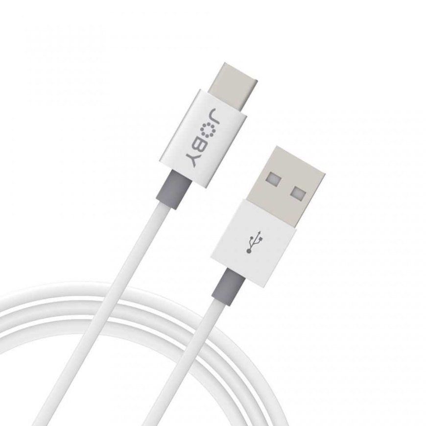 Joby Lataus- ja synkronointikaapeli USB-A - USB-C 1,2 m valkoinen – 3