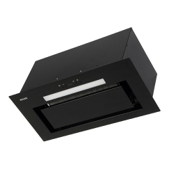 Built-in under-cabinet kitchen hood MAAN Ares M 60 soft touch 570 m3/h, Black