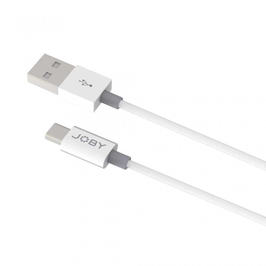 Joby Charge and Sync Cable USB-A to USB-C 1.2m White – 4