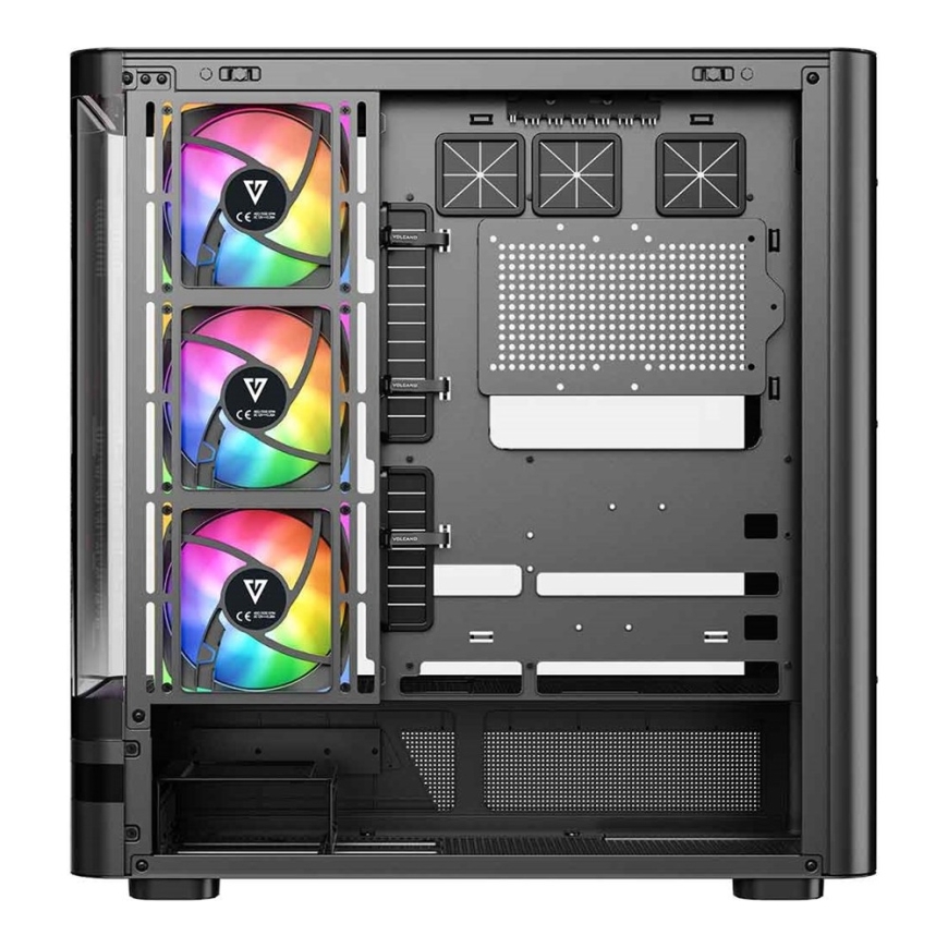 MODECOM Volcano Volcano AQ100 ARGB Midi Musta – 2