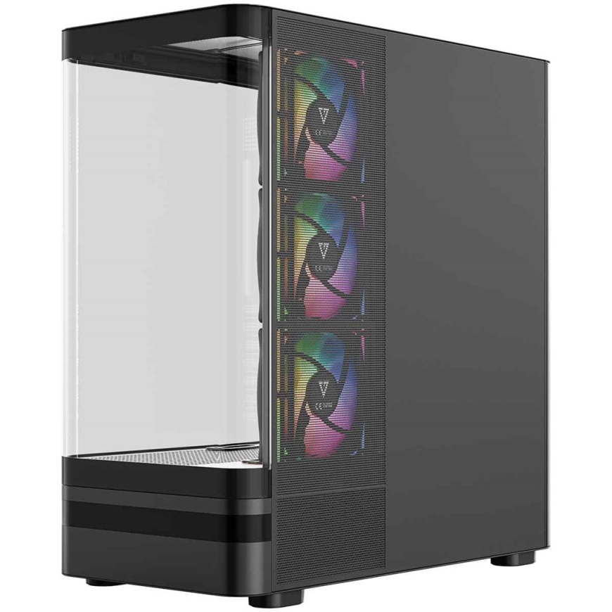 MODECOM Volcano AQ100 ARGB Midi Black – 4