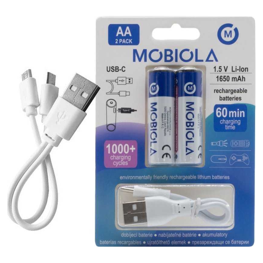 Vega MBAA1650 AA USB-C 1650mAh 2vnt