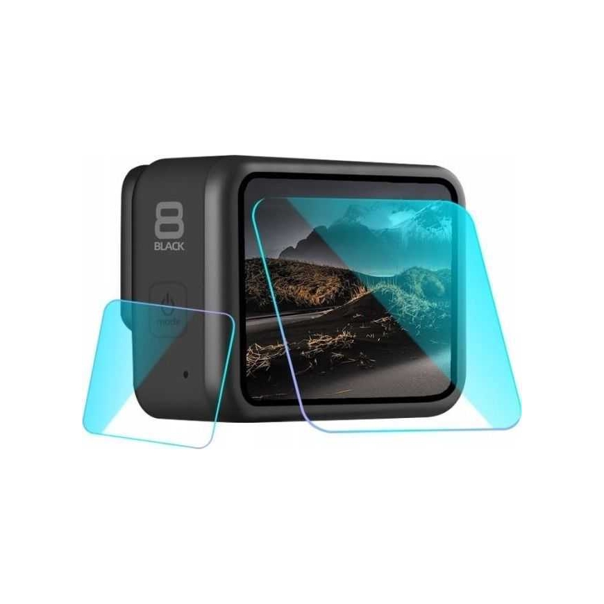 Puluz 2in1 Set LCD Screen Protector and Lens For GoPro Hero 8 Black