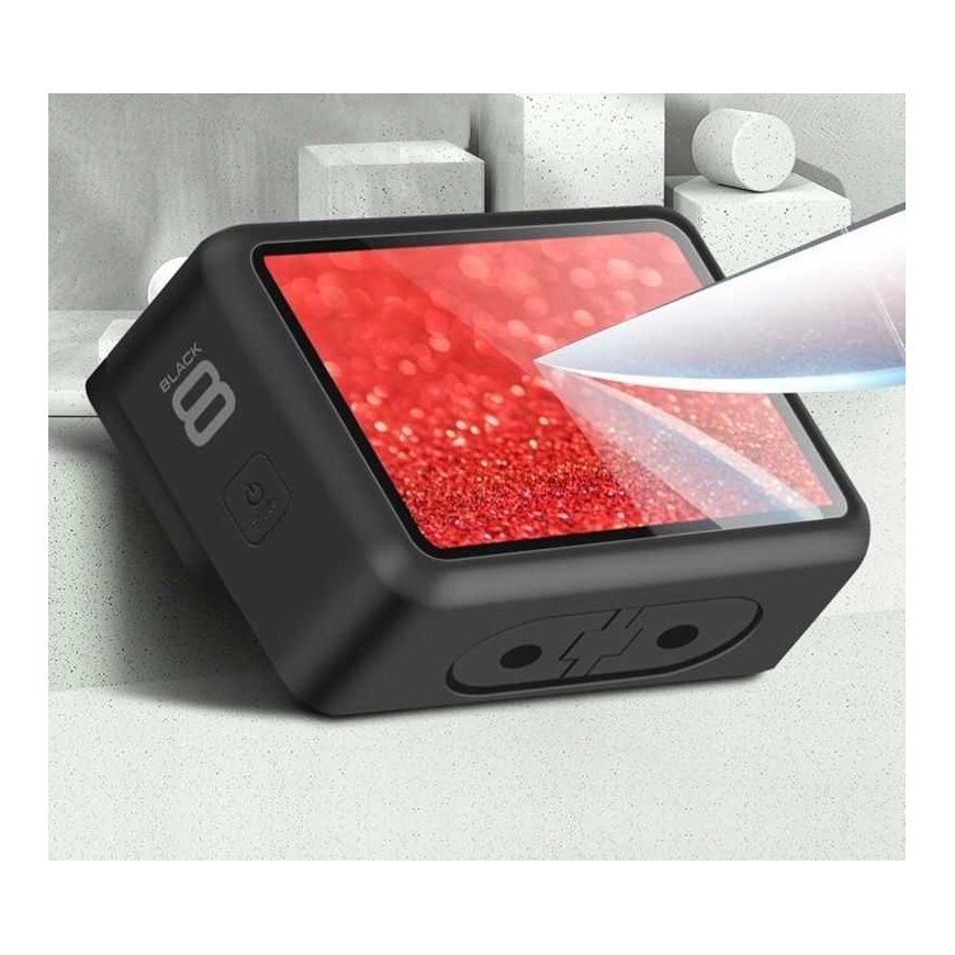 Puluz 2in1 LCD ekrāna aizsargstikls un objektīvs GoPro Hero 8 Black – 3