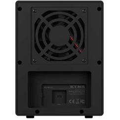 Icy Box Ulkoinen HDD-kotelo 3,5" USB 3.1 musta IB-3740-C31